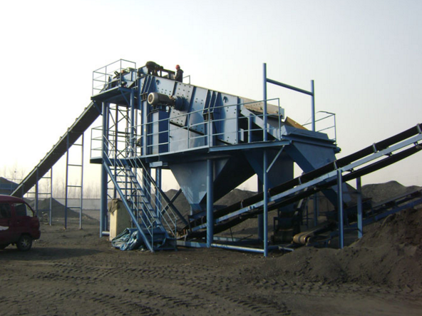 圓振篩使用（yòng）現（xiàn）場