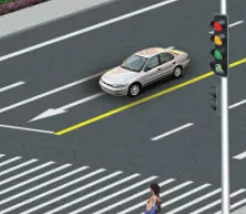 人行信號（hào）燈道路安裝位置