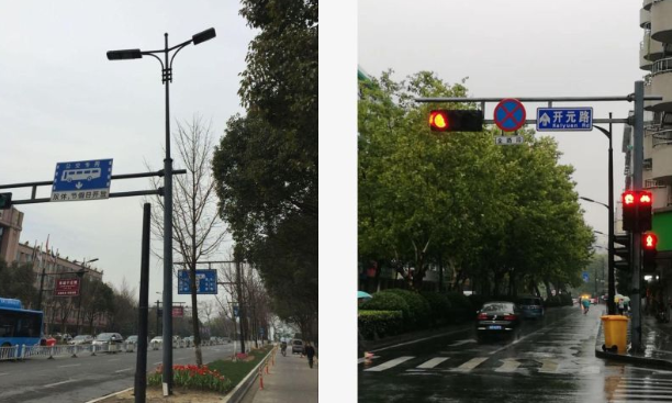 杭州道路交（jiāo）通信（xìn）號共杆路（lù）燈